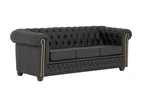 3-sits Soffa Svart